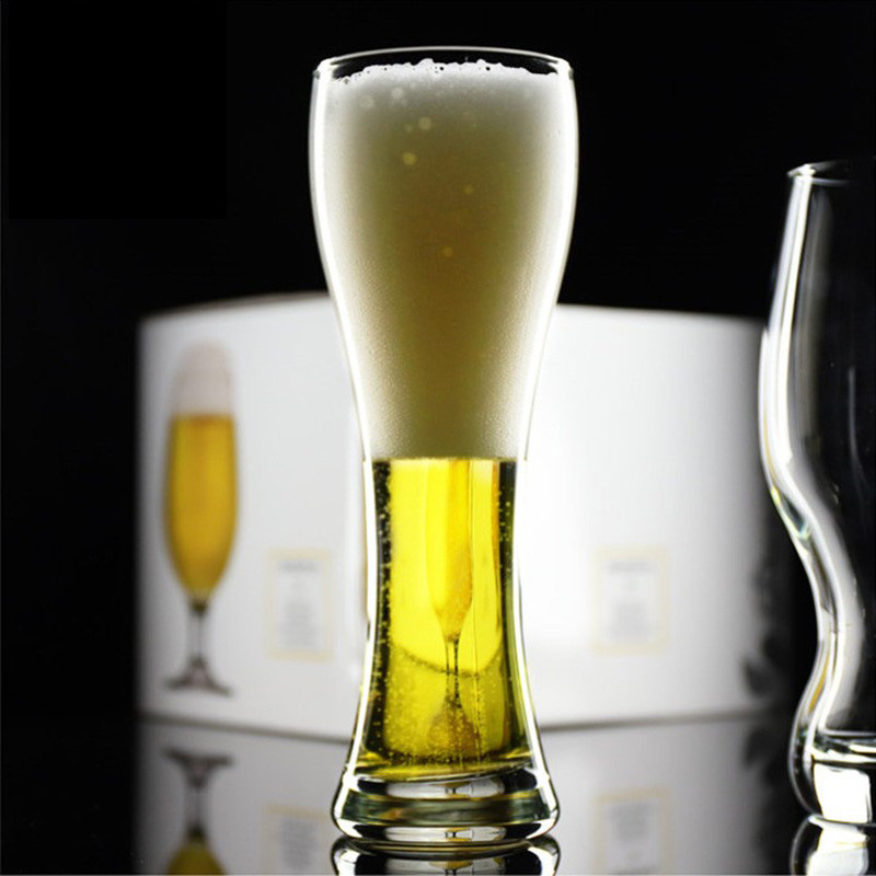 Jingjia large-capacity craft brewing cups, beer mugs, juice cups, beverage cups, milk tea cups, glass cups wholesale with logo printing full figure