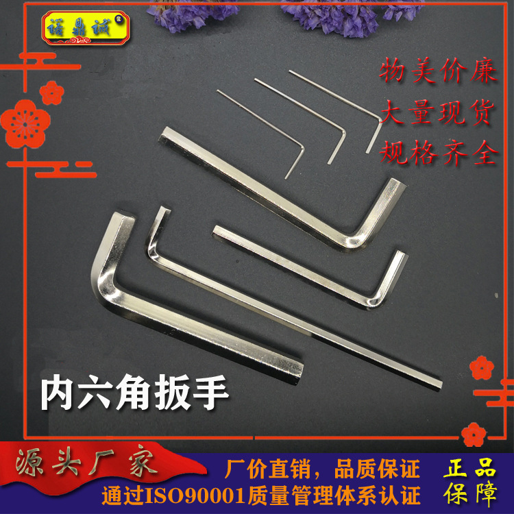 Allen wrench, hex key, 3D printer, professional tool, manual screwdriver, din made full figure