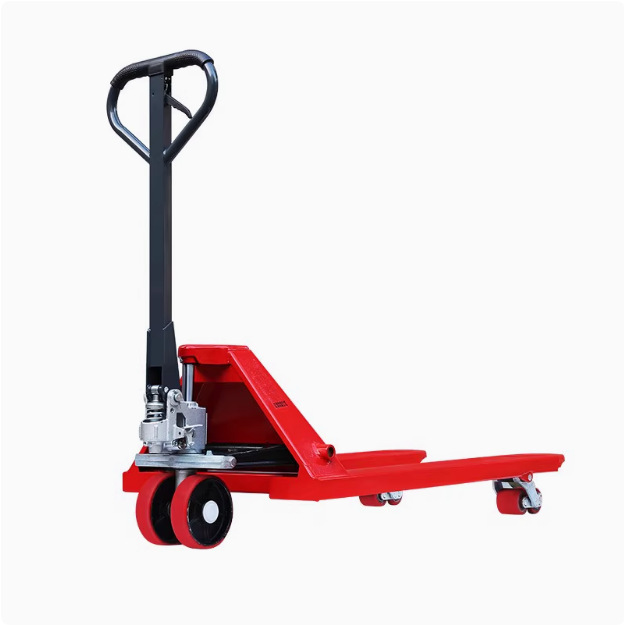 Manual forklift, hydraulic floor cart, 2-ton, 3-ton, 5-ton hydraulic pallet trolley, small lifting and loading/unloading vehicle Application Scenario