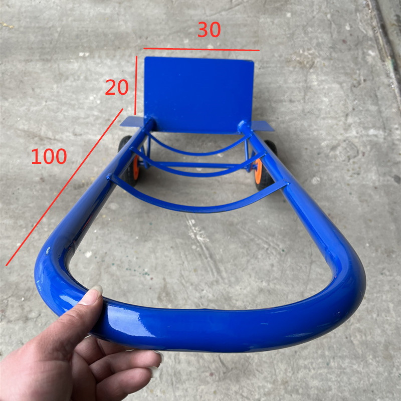 Household transportation: lamy cart, rice cart, single hand cart, trailer, two-wheel light hand-pulled cart, agricultural trolley undefined