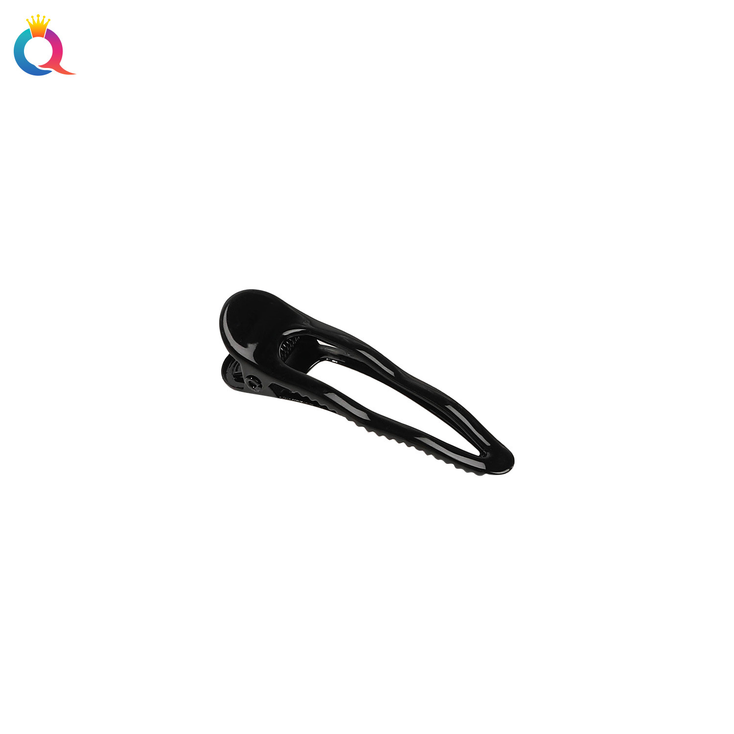 Qiyue ins metal duckbill clip, simple and cute for girls, side clip hair clip, versatile, broken hair bangs clip hair accessory wholesale Item Picture