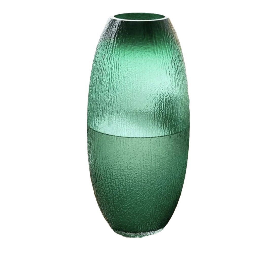 A modern, simple and high-end Bodhi glass vase with fresh hydroponic flowers, a large floor-standing luxury decoration for the living room entrance Item Picture