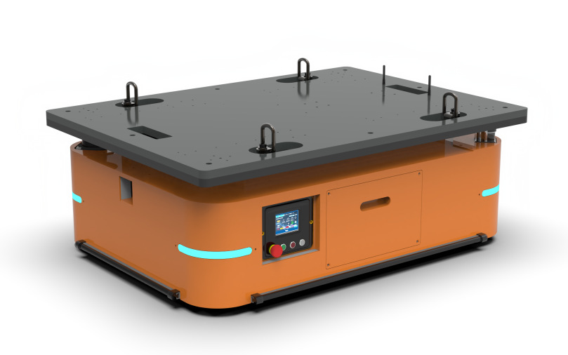 The compound automated AGV robot can carry and assemble mechanical arms with laser navigation to achieve autonomous obstacle avoidance undefined