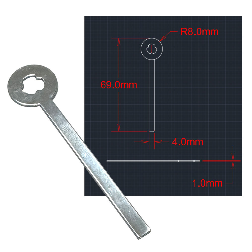 Processing of 6-14 thin wrenches, single-head opening small wrenches, small round head special-shaped wrenches, car lamp and fog lamp wrenches undefined