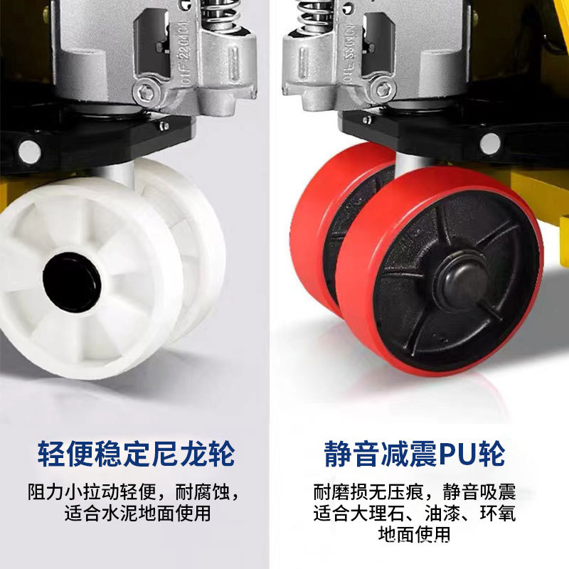 New manual forklifts, manual push-pull lifting hydraulic trailers, handling carts, hydraulic carts, ground cattle, high quality and multiple specifications Application Scenario
