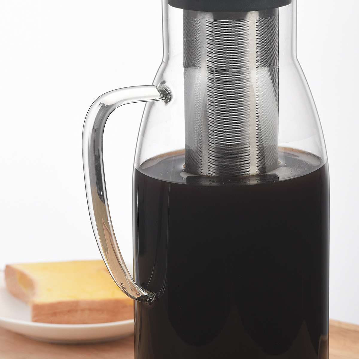 【 Customized LOGO】 Cross-border glass coffee brewing teapot, filter coffee cold brew teapot, large-capacity cold brew coffee teapot Application Scenario