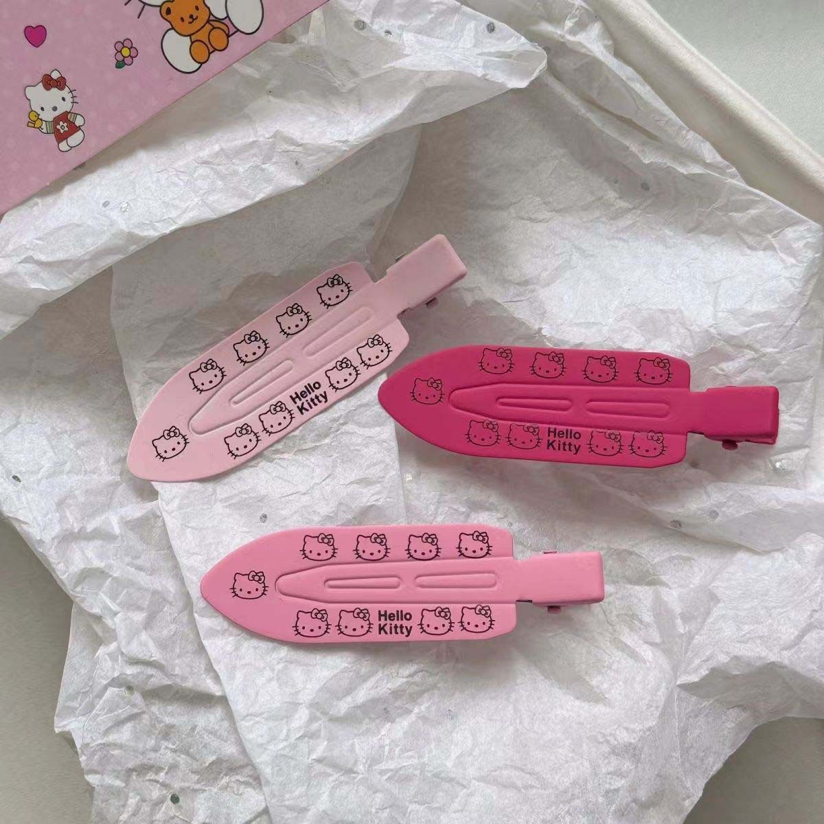 Sweet and cool, spicy girl, seamless hair clips, children's hair accessories, headwear, Huang Yuting's same style hair clips, bangs clips, side clips, hair clips Application Scenario
