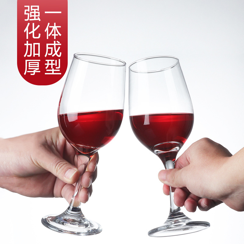 Wine glass sets, high-end crystal glass champagne glasses, wholesale wine glasses, household light luxury high-end tall glasses details Picture