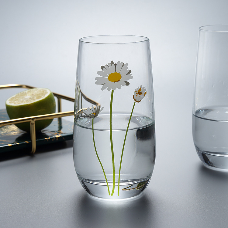 Kerui cold-cut multi-functional juice cups, glass cups, beer cups, tea cups, water cups, beverage cups and milk cups details Picture