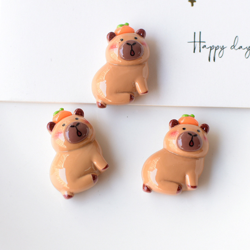 New cartoon dolls, resin accessories, diy crocs, clothing, handcrafted hair clips, cream glue small accessories Specification drawing