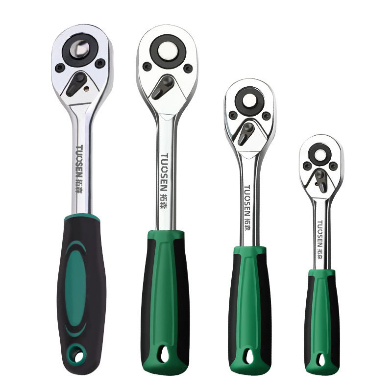Tosen 1/4 quick-release ratchet wrench, Large Fly Quick wrench, 1/2 inch Medium Fly quick release Small Fly socket wrench Item Picture