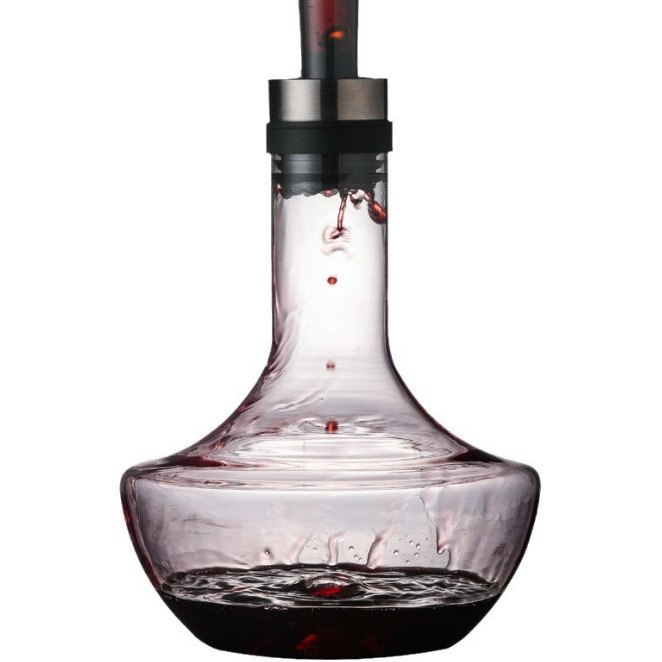 Creative rapid breathing decanter, crystal glass, commercial European wine divider, household red wine jug Specification drawing