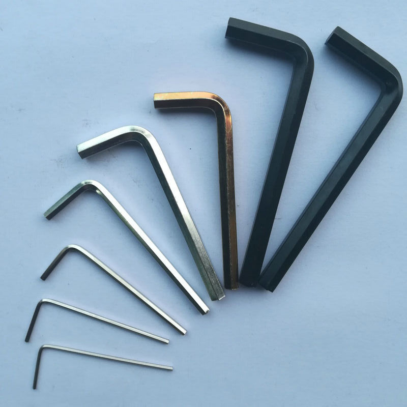 Wholesale of metric and imperial hexagon socket wrenches, flat-head wrenches, 7-shaped hexagon socket with nickel and zinc plating from the manufacturer Application Scenario