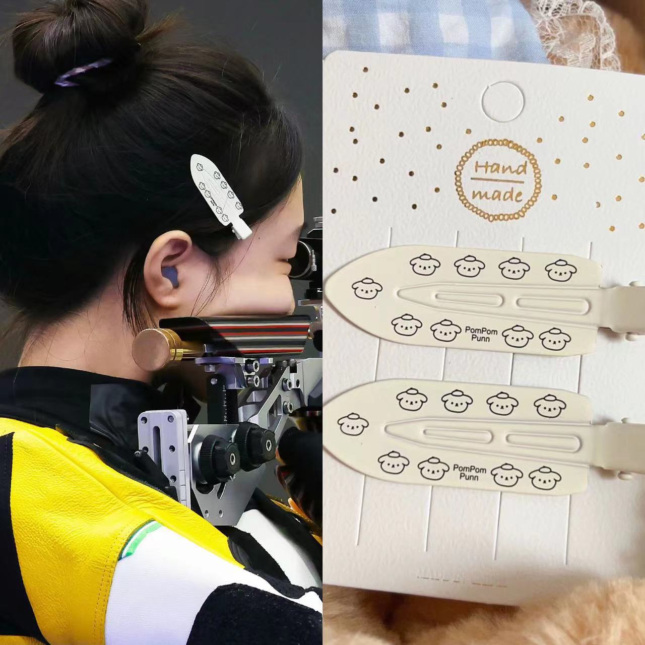 Sweet and cool, spicy girl, seamless hair clips, children's hair accessories, headwear, Huang Yuting's same style hair clips, bangs clips, side clips, hair clips full figure