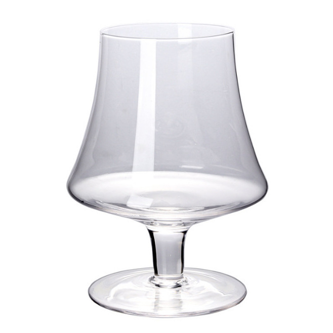 Short-stemmed brandy glass, thickened household glass, foreign wine glass, red wine glass, wine glass, cinched whisky glass Item Picture