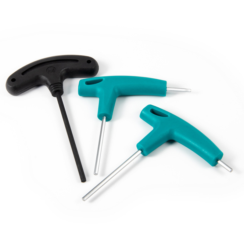 Lightweight walking stick T-shaped hex socket wrench with T3mmH3 wrench, M4 hex socket tool, 2.5 hex screwdriver Item Picture