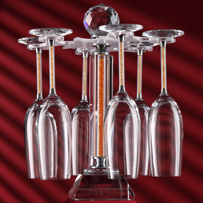 Wholesale Idelita diamond glass, champagne glass, crystal glass and white wine glass with logo printing full figure