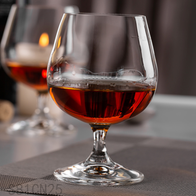 Wholesale Idelita crystal glasses, brandy glasses, wine glasses, tasting glasses and beer glasses with LOGO printing Specification drawing