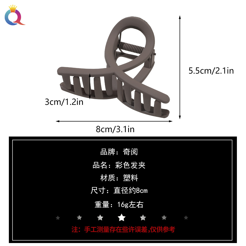 Qiyue Cross-border Cute Hair Clips, grabbers, ins shark clips, High-end clips, hair grabbers, women's headwear and hair accessories wholesale Application Scenario