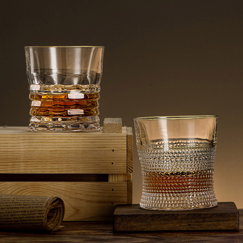 Cross-border Amazon whisky wine glasses, high-end glass wine glasses, creative European-style beer glass gift sets Application Scenario