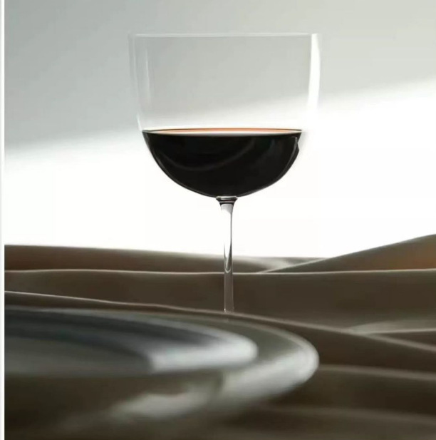 Japanese Kimura ultra-thin cocktail glass, red wine glass, wide-mouthed crystal high-footed wine glass, wine glass martini glass full figure