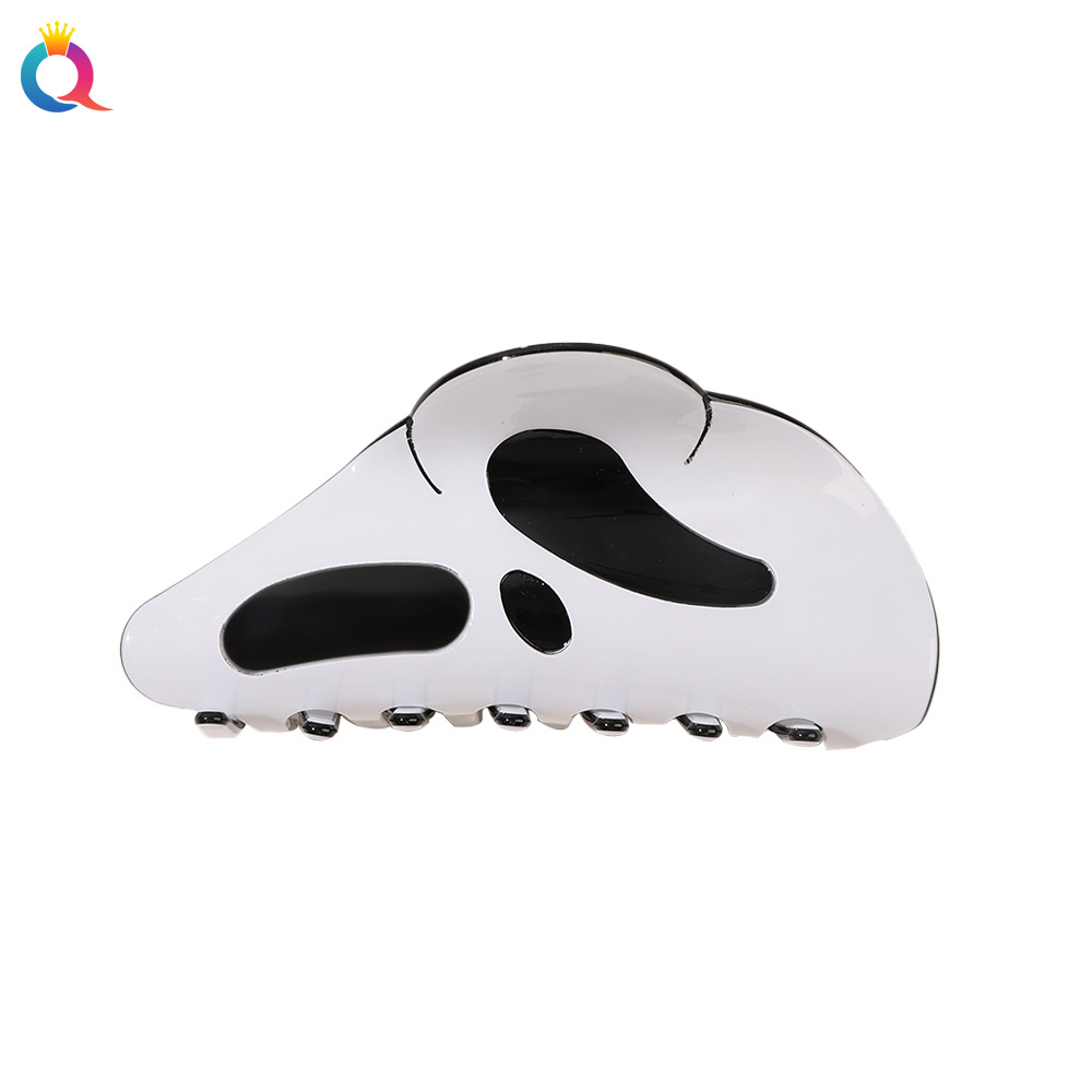 Qiyue Cross-border Halloween Hairpin, Dark style Ghost Hairpin, Funny Face, Terrifying shark hairpin, Girl Grab Item Picture