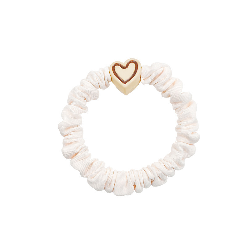A simple high ponytail hair tie with a rubber band for women, a stylish hair tie with high elasticity and durability. The 2025 new style hair band Item Picture