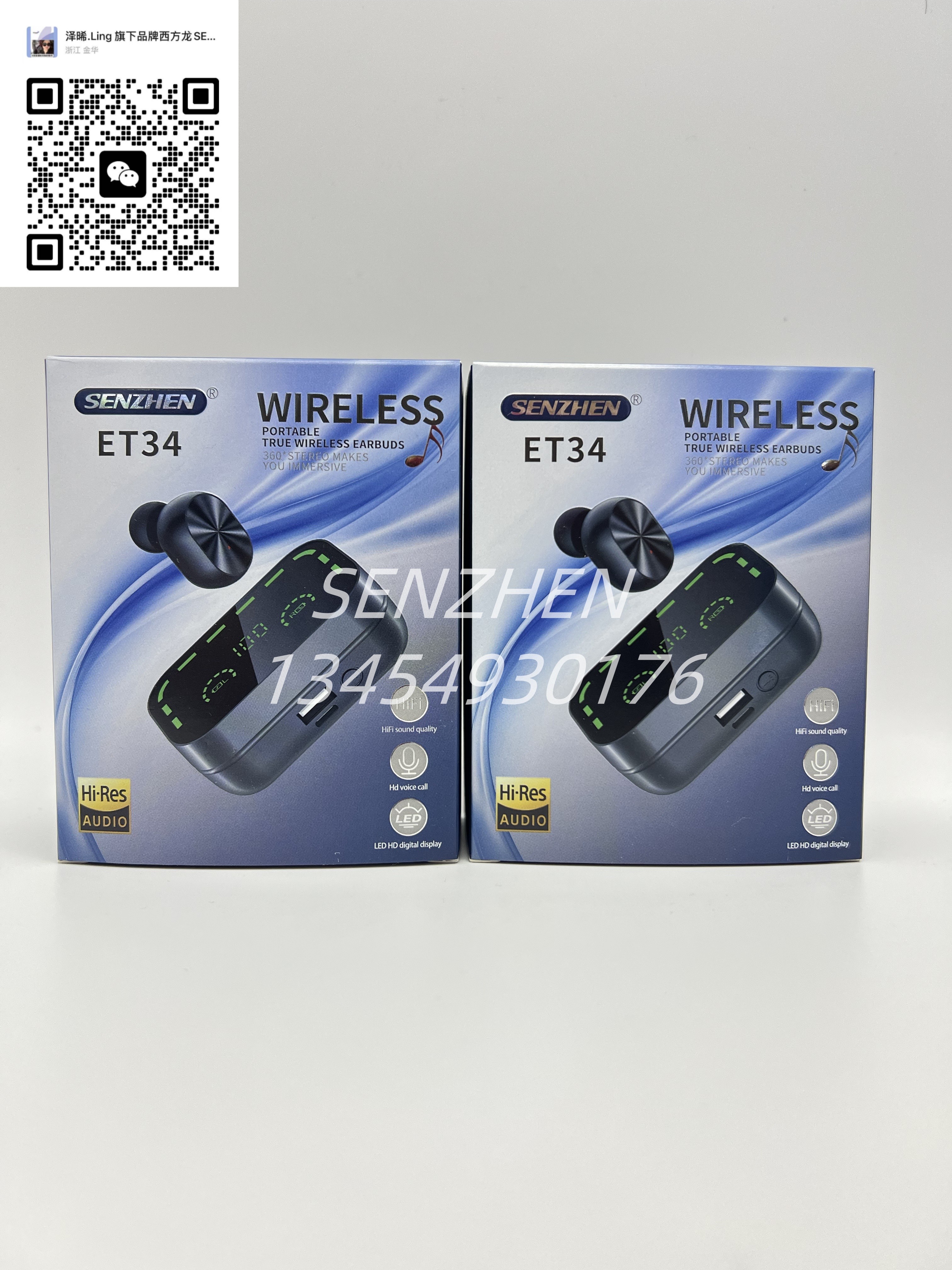 SENZHEN Bluetooth Headset AI ET34 details Picture