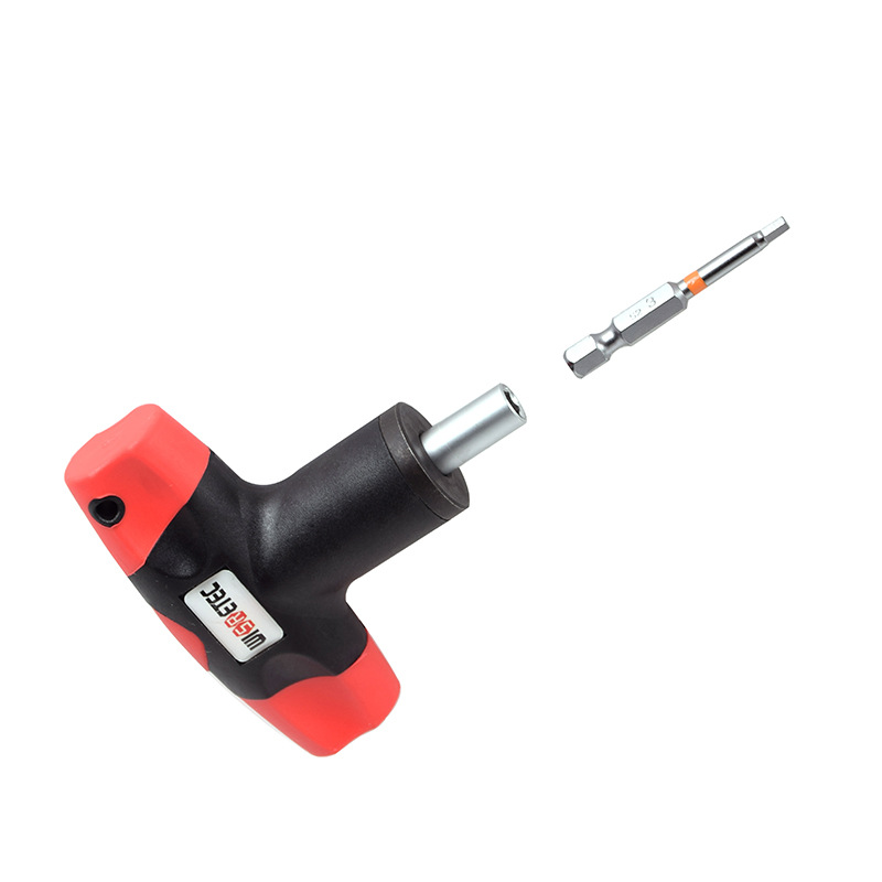 The torque of the fixed-torque T-type torque wrench is 0.6-6NM. When the screwdriver is idling, it slips and jumps off Specification drawing