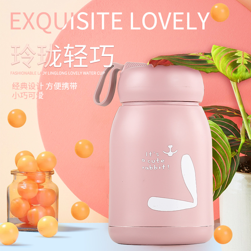 Mengmeng Cup, a popular online celebrity with a high level of appearance, is a glass cup, a department store cup, a portable gift, an advertisement for attracting traffic, and a water cup as a opening gift details Picture