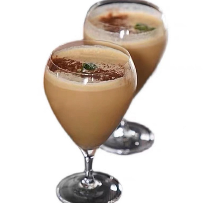 Manufacturer's batch of popular Instagram retro highball cups, teardrop glass dessert cups, coffee shop ice cream cups, and Japanese red wine glasses Item Picture