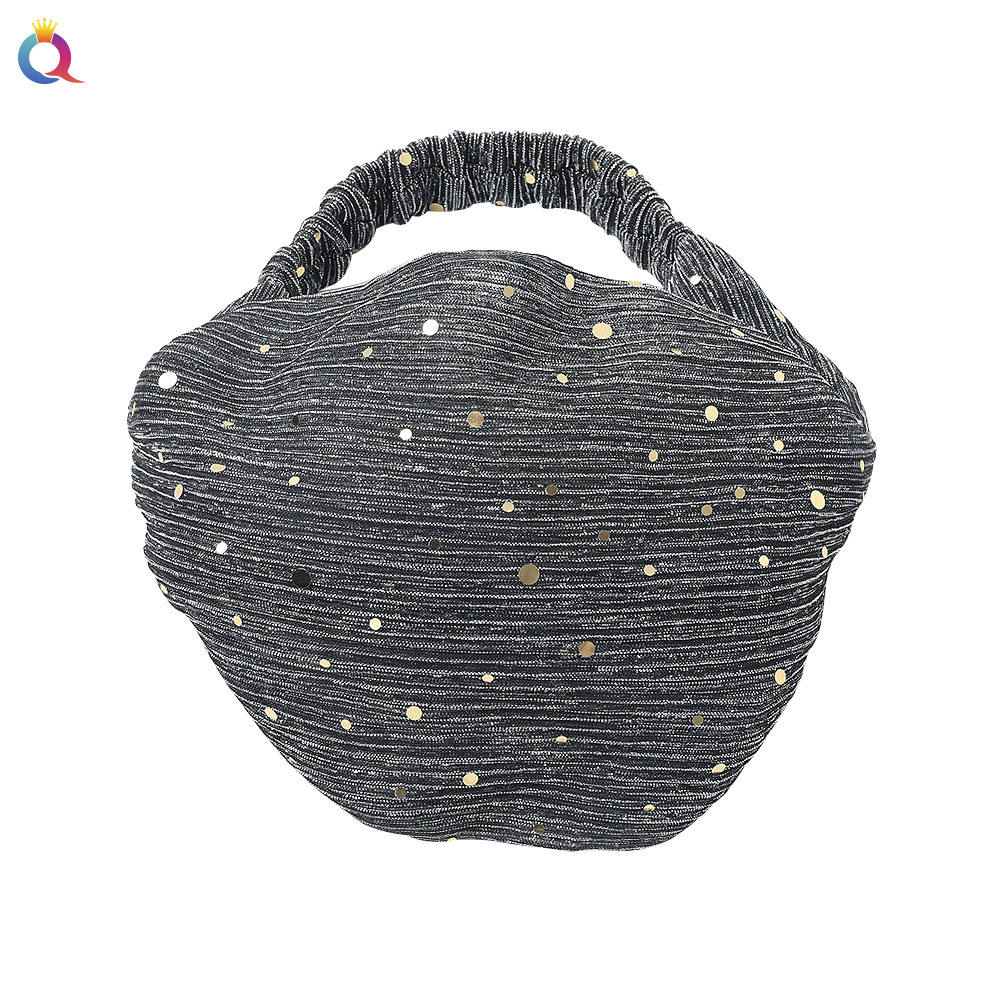 Qiyue Korean white Hair Cover, braid hair band, headscarf, face wash, retro wide edge hair pressing head cover, headband and headaccessory wholesale Item Picture