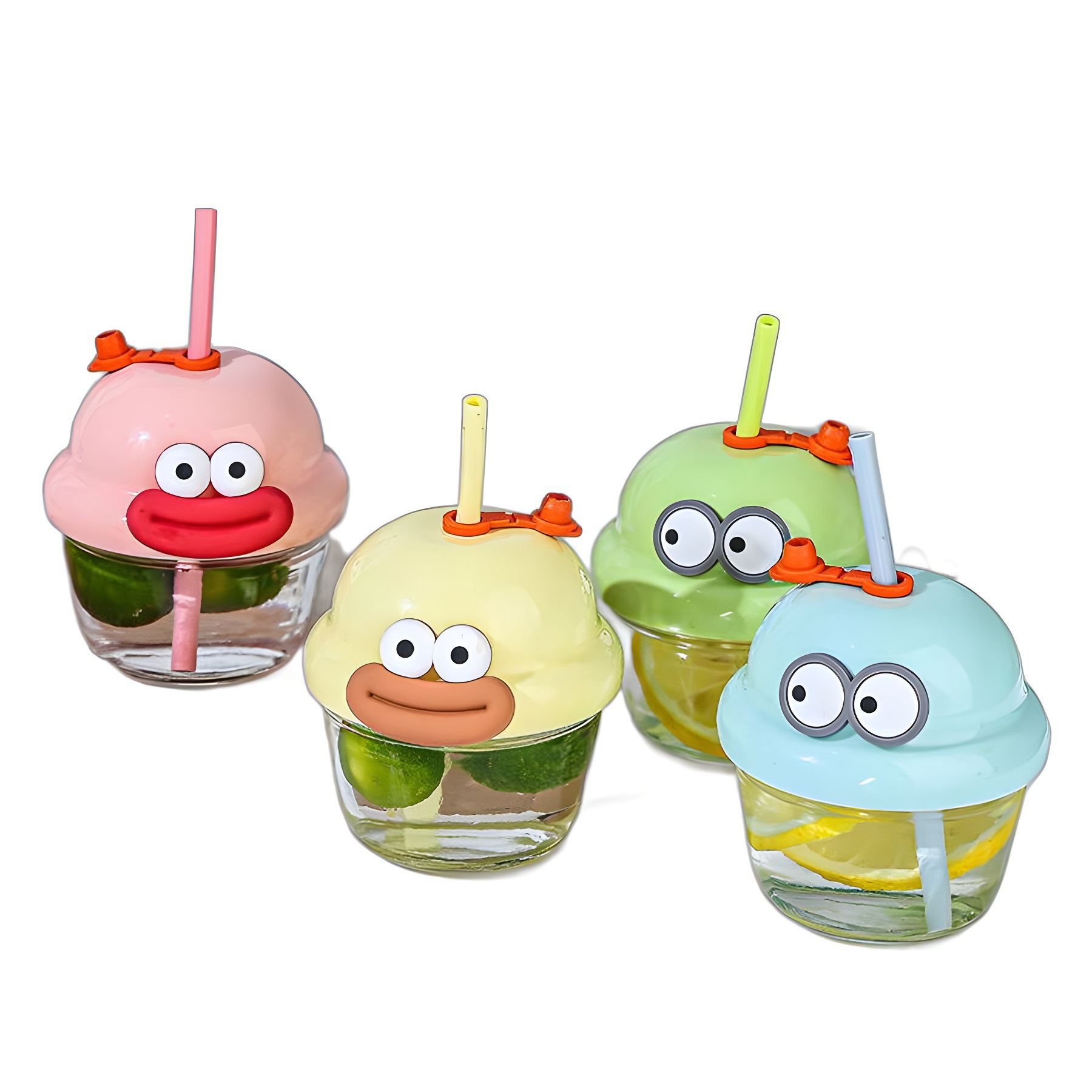 The new summer Instagram-themed mini Dwen Dwen cup with a sausage-shaped mouth is a cute student with a high level of appearance. It's a handy gift Item Picture