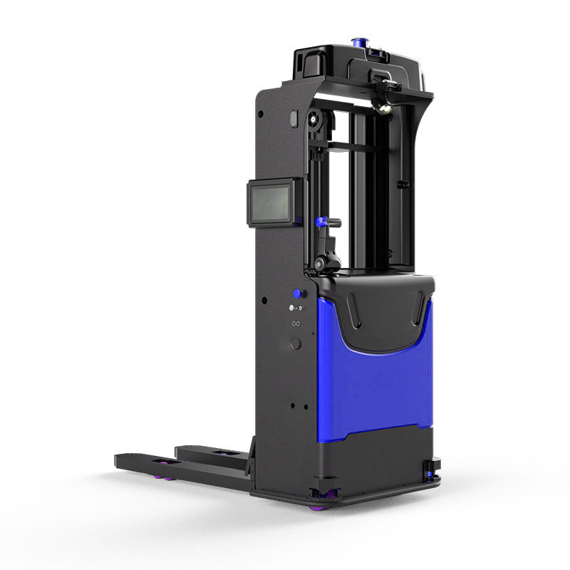 Shelf storage stacking AGV forklifts, explosion-proof large-load stacking AGV trolleys, fully automatic unmanned intelligent forklifts Item Picture