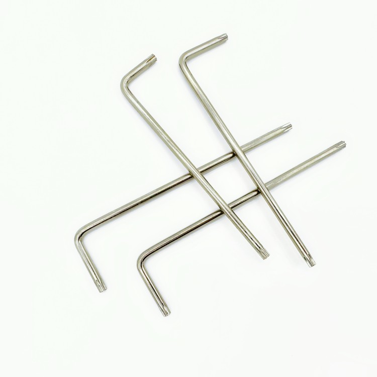 Dongguan manufacturer wholesale L-shaped box wrenches t10 hex socket hardware tools with quick delivery and complete specifications Specification drawing