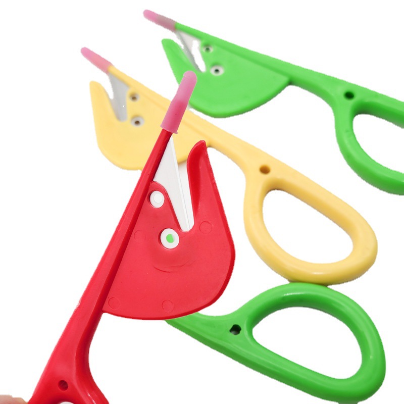 Stainless steel thin-handled poultry cutting tool with chicken, duck, goose intestines, and fish belly manual cavity opening tool details Picture