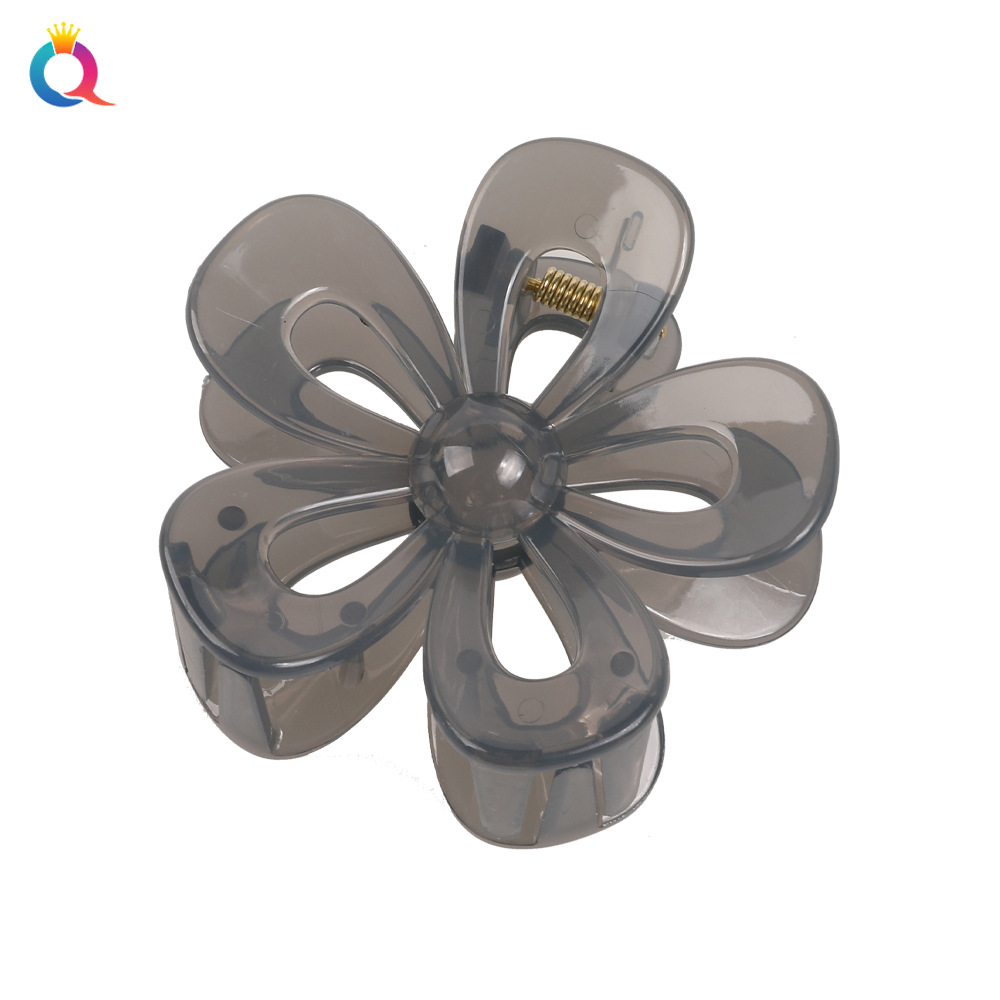 Qiyue Cross-border Amazon Hair clips, jelly, flower grabbers, matte curls, shark clips, hair grabbers, hair accessories wholesale Item Picture