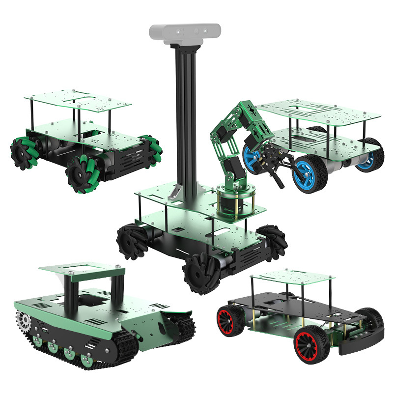Yabo ROS small car chassis, four-wheel drive differential, McNamm wheels, omnidirectional tracks, Ackman electric unmanned Application Scenario