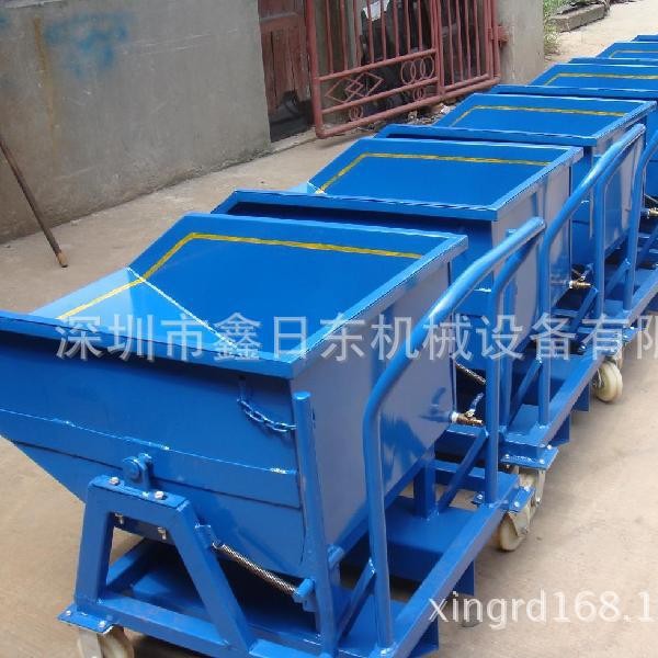 Xinridong Industrial aluminum and iron filings dump truck, thickened mobile iron filings transport vehicle Application Scenario