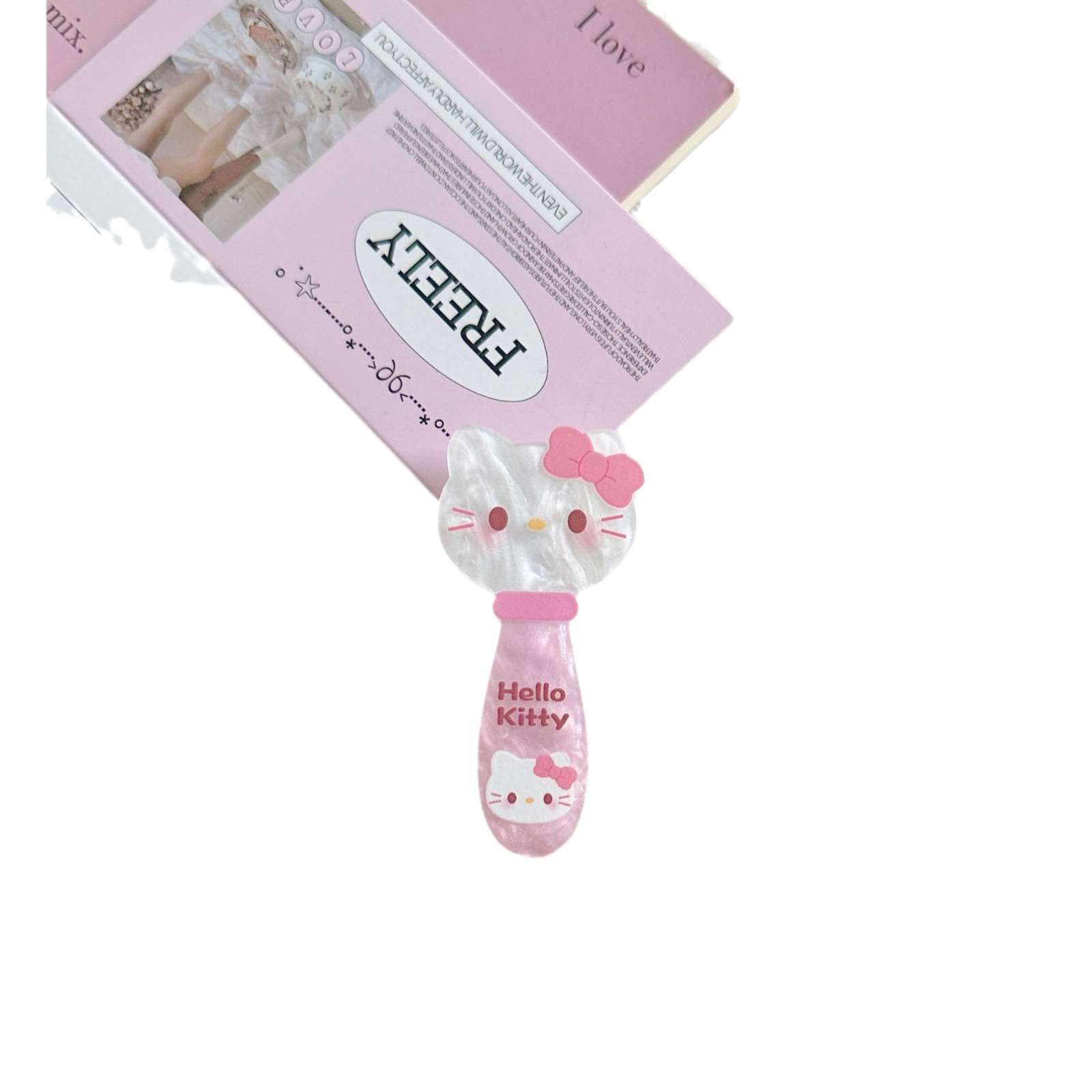 Sanrio acrylic hair clips, cartoon and cute, cute girl's forehead bangs clips, side clips, hair clips, female hair clips Item Picture