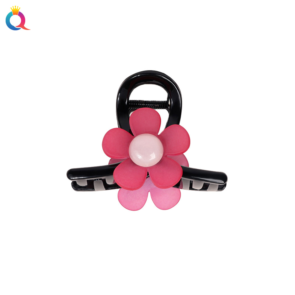 Qiyue Cross-border Sweet and high-end hair clips, back head grabbers, hair ties, shark clips, hair accessories wholesale Item Picture
