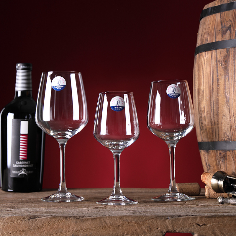 Lemeiya red wine glass, household crystal glass cup, European wine glass, large tall glass, creative wine set full figure