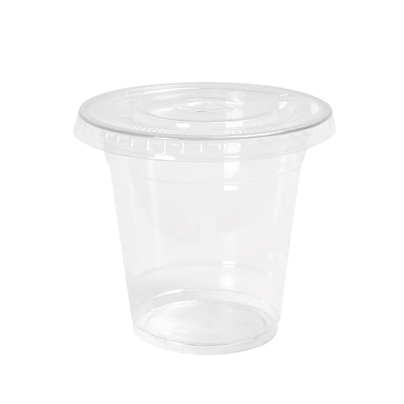 98-caliber pet cold drink cup, disposable coffee cup, packing strap lid, transparent plastic juice drink and milk tea cup Item Picture