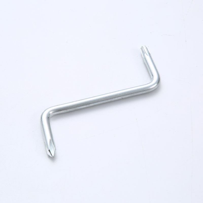 Specialized mudguard T25 cross screwdriver wrench, T20 dual-purpose Z-shaped double-head bending wrench Item Picture