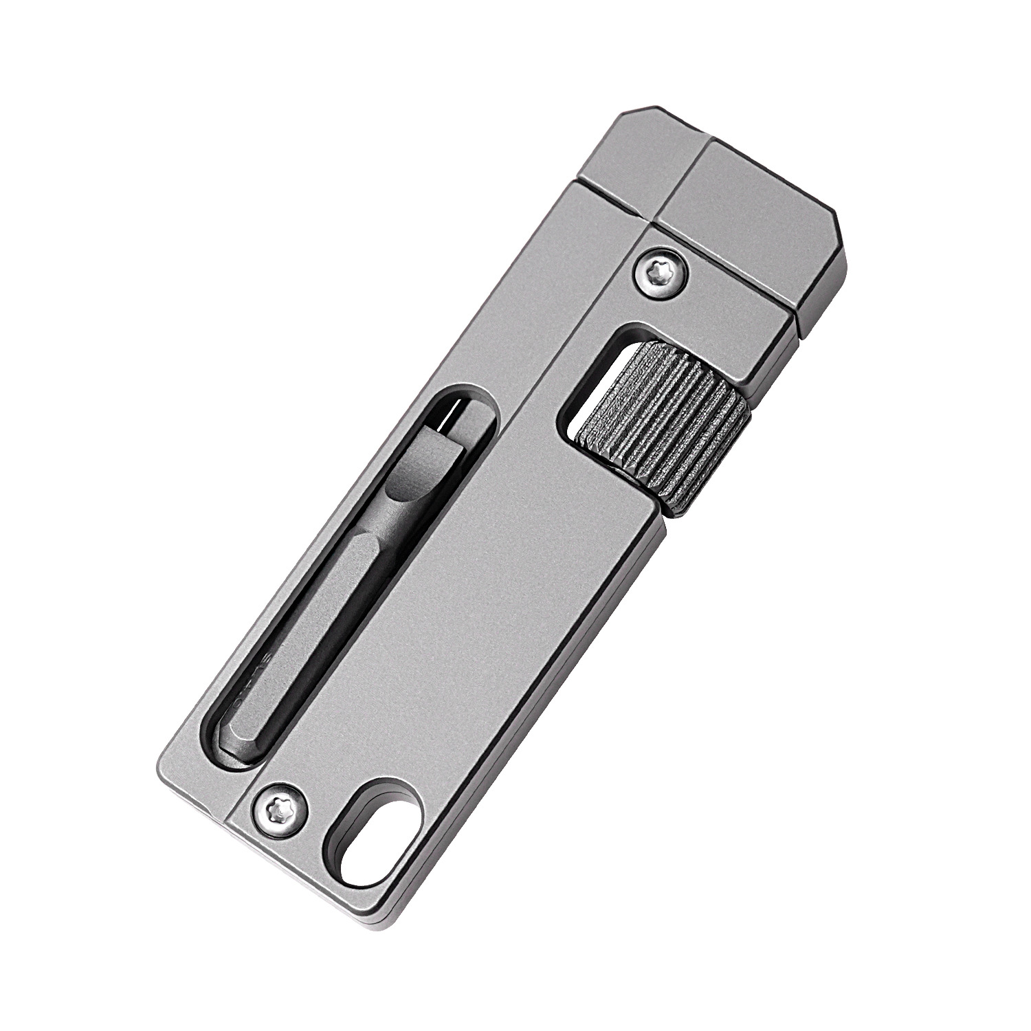 Titanium alloy multi-functional wrench, a daily portable multi-functional tool, adjustable open-end wrench Item Picture