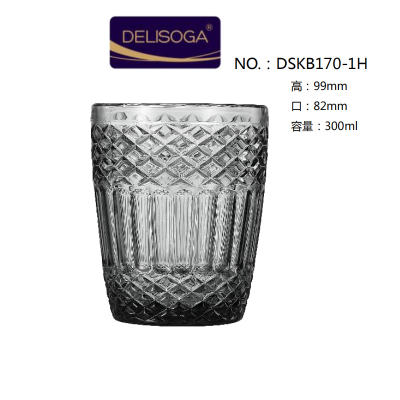 DELISOGA engraved glass cups, beer mugs, wine glasses, juice cups, beverage cups, water cups wholesale with logo printing full figure