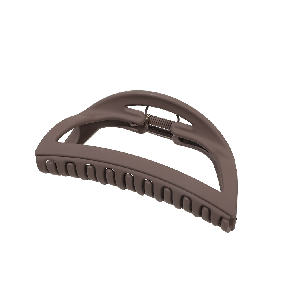 Qiyue Cross-border frosted large hair clips, shark clips, back head curls, hair clips, children's hair accessories wholesale Item Picture