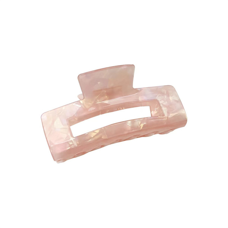 "Phantom Mermaid Mermaid Acetate Cube Grab Clip Spring/Summer High-end Style Hair clip, new ins style large shark clip hair accessory. Item Picture