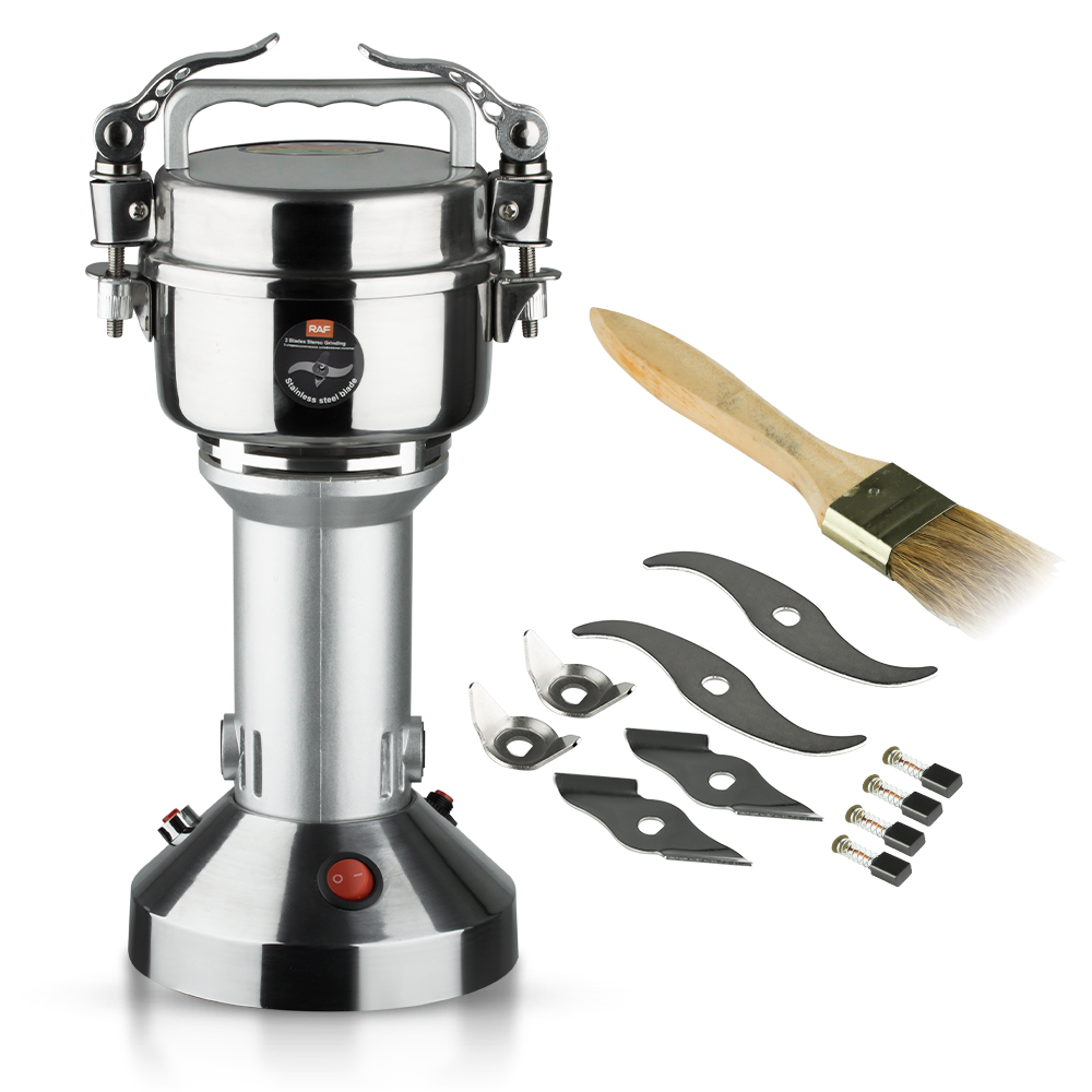 RAF European standard cross-border household and commercial grinding machine, electric dry grinding machine for grains, cereals, medicinal materials and coffee details Picture