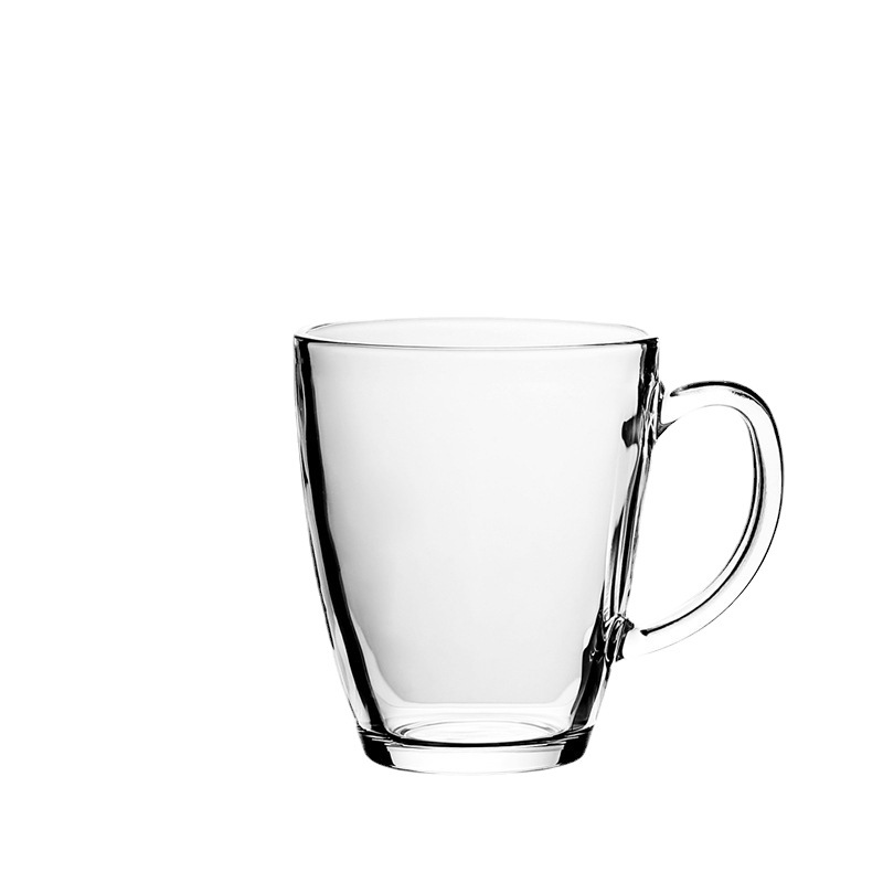 Lizun tempered hot drink handle cups, beer mugs, juice cups, milk cups, beverage cups, glass cups wholesale with logo printing Item Picture